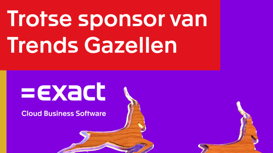 Trotse partner: Exact sponsort de Trends Gazellen Awards 2024