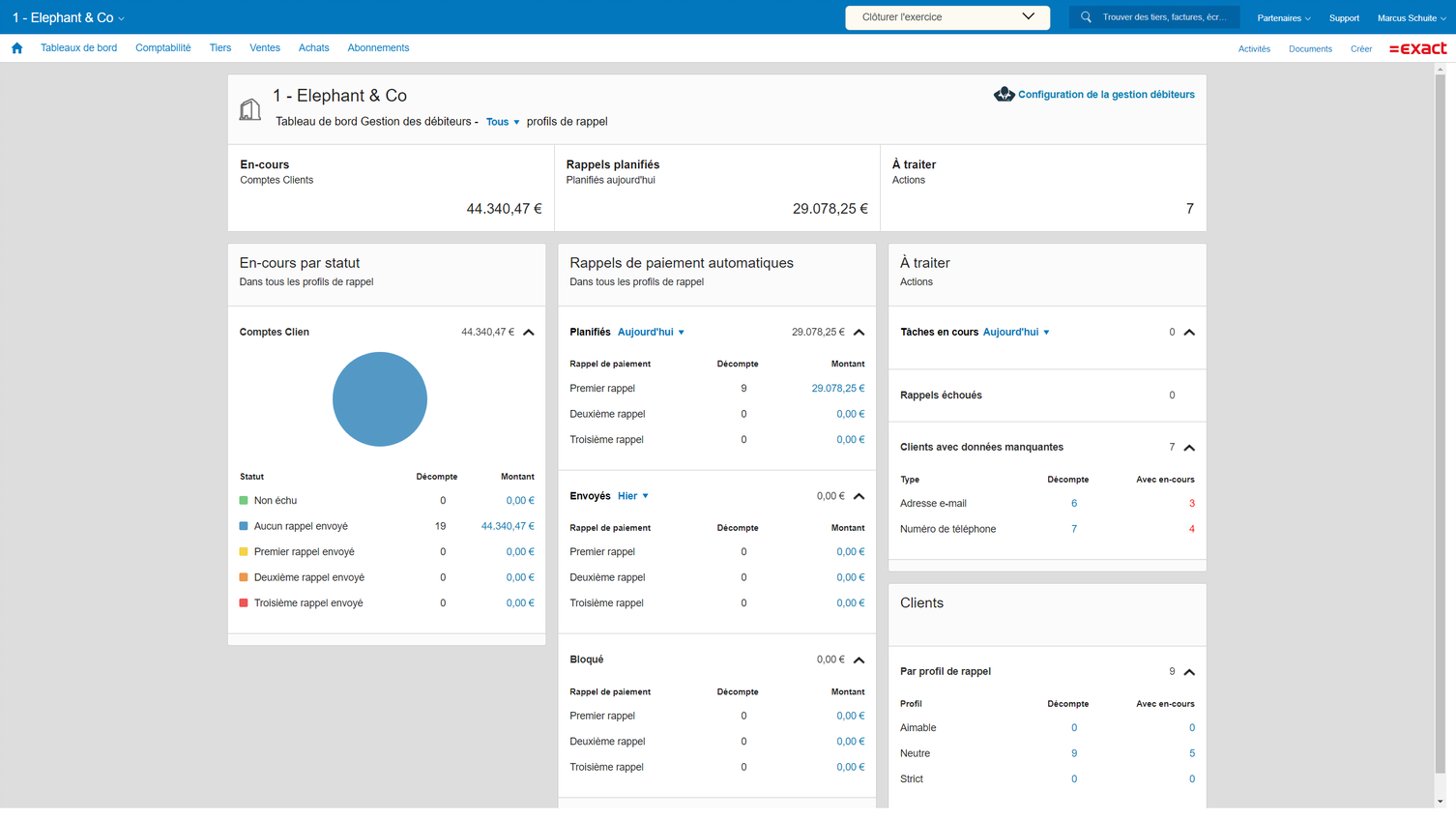 Exact lance une solution automatisée pour la gestion des comptes débiteurs