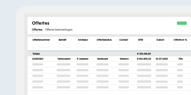 Offertebeheer