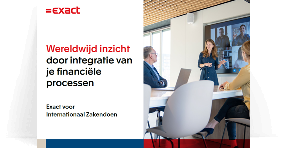 Brochure Exact voor Internationaal Zakendoen
