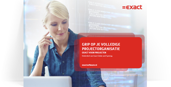 Brochure Exact Globe / Synergy: Exact voor Projecten