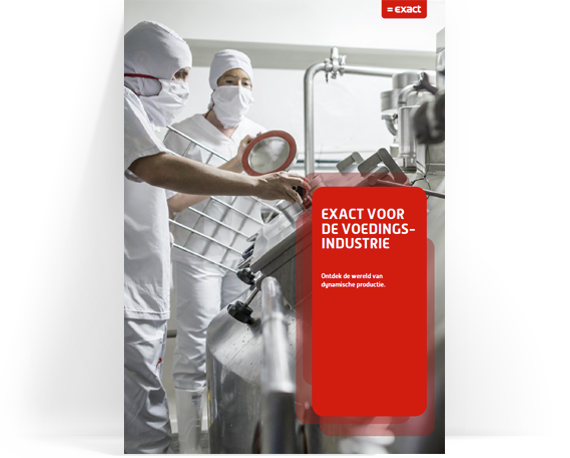Brochure: Exact voor de voedingsindustrie