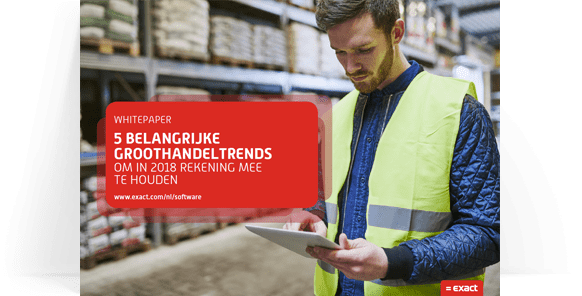 Whitepaper: 5 Belangrijke groothandeltrends om in 2018 rekening mee te houden