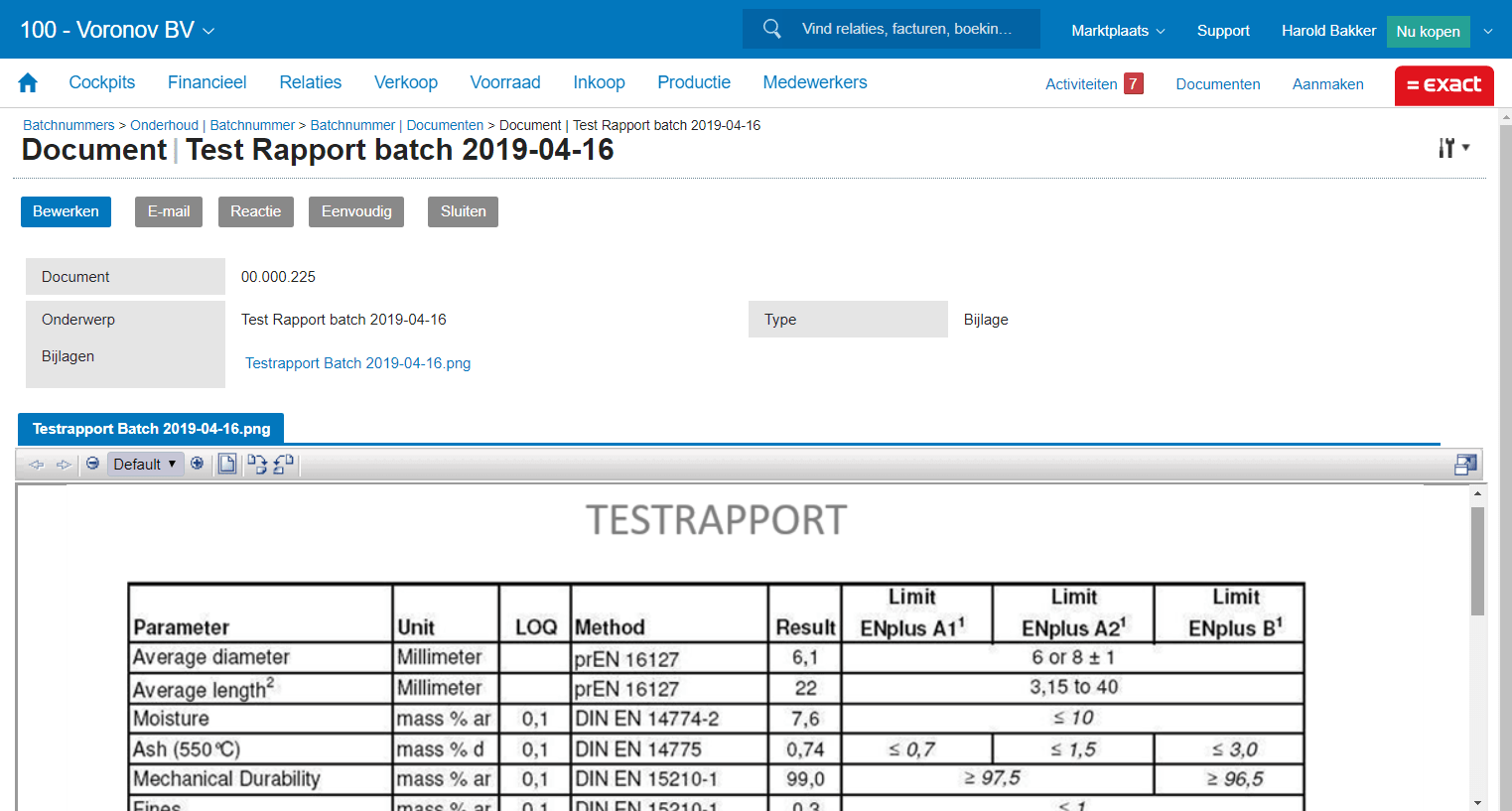 Business software