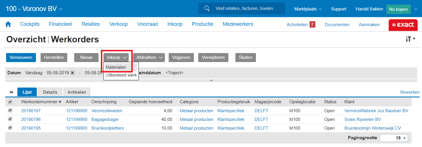 Business software