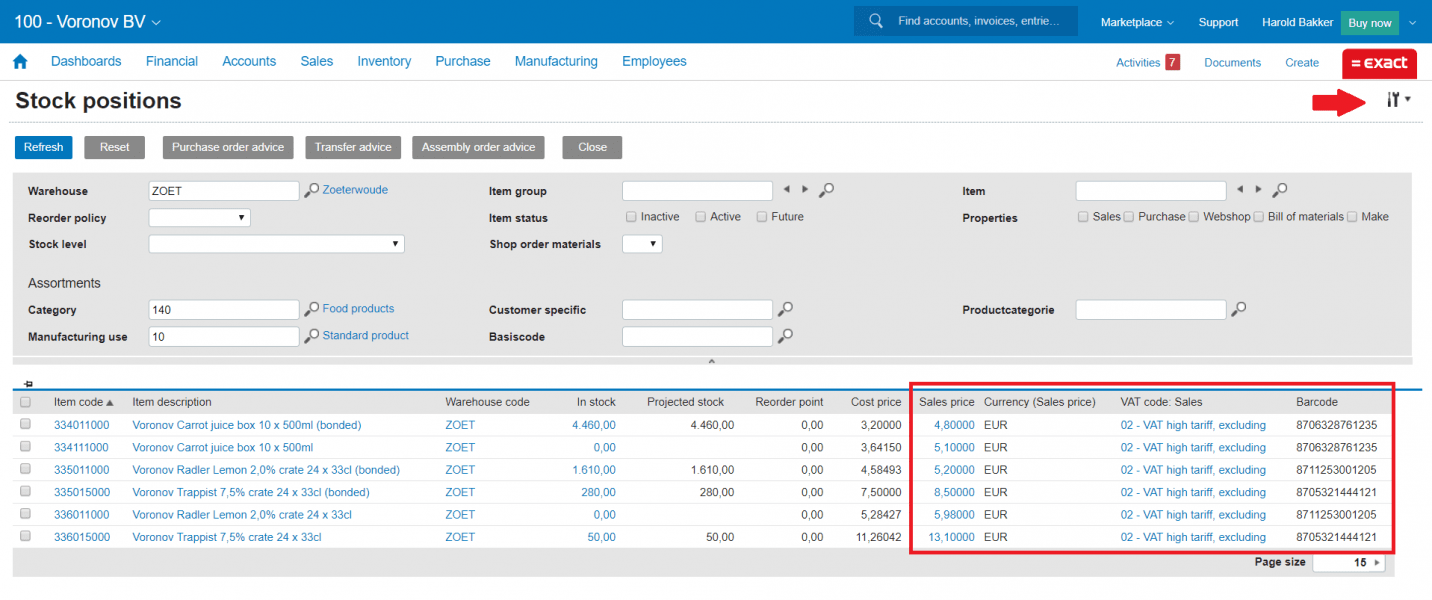 Business software