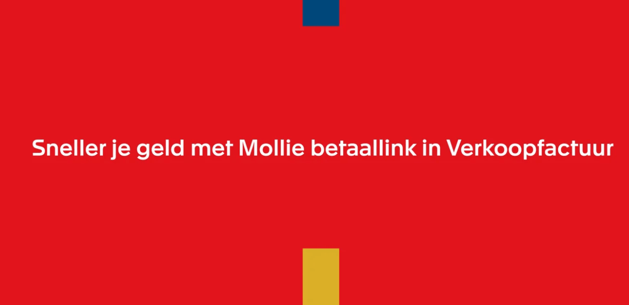 Mollie betaallink in Exact Online