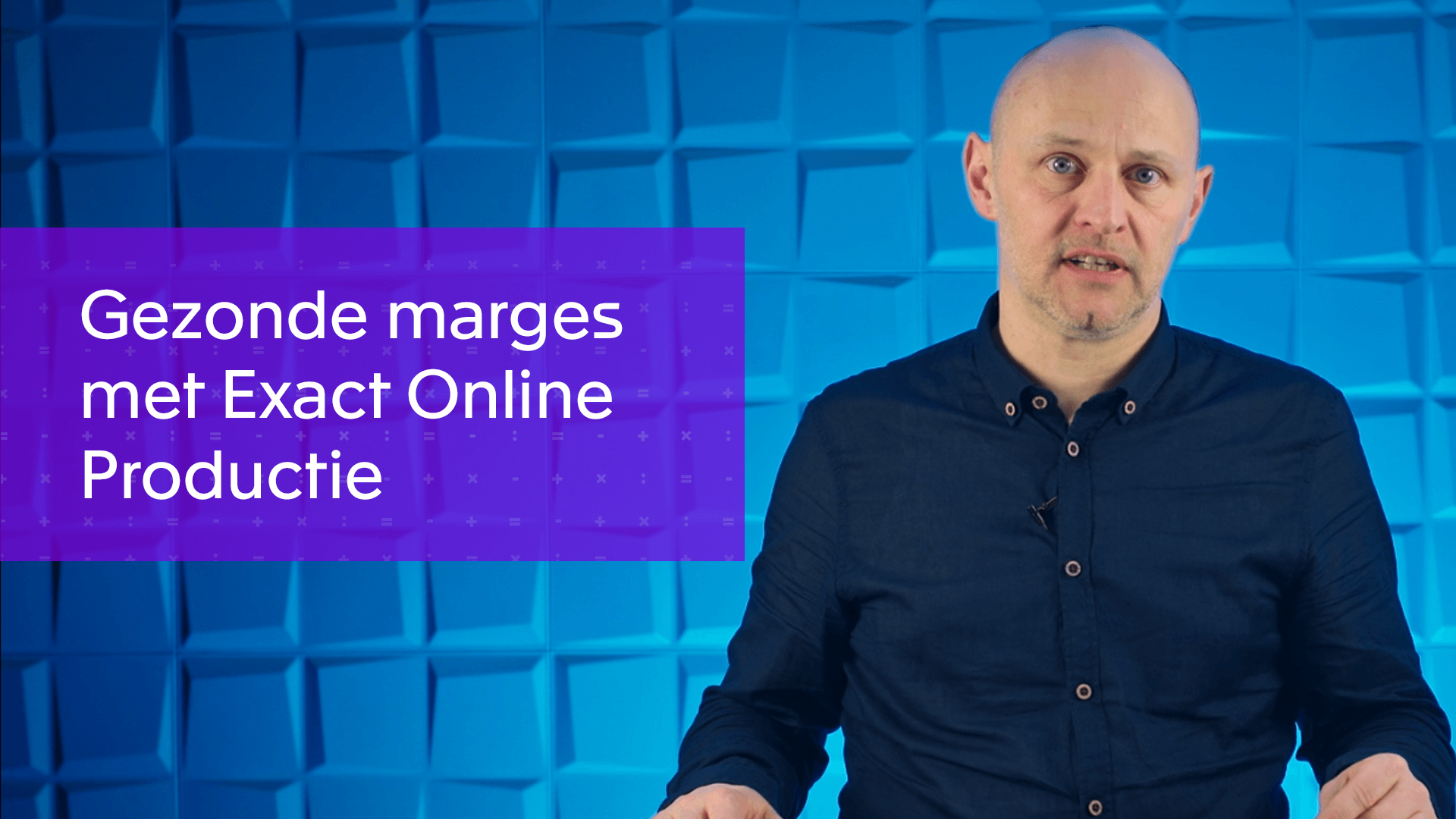 Gezonde marges met Exact Online Productie