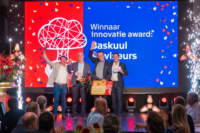 Exact Cloud Award Innovatie Baskuul