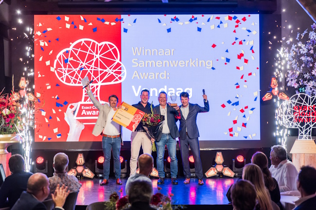 Exact crowd award Samenwerken Vandaag