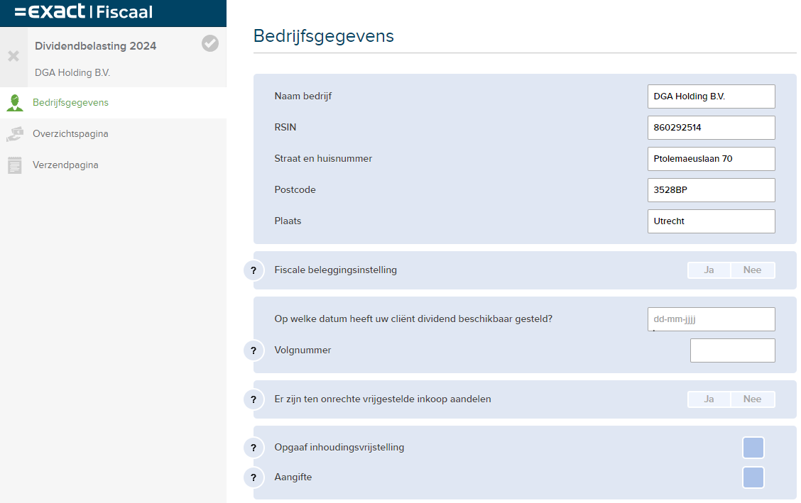 Business software