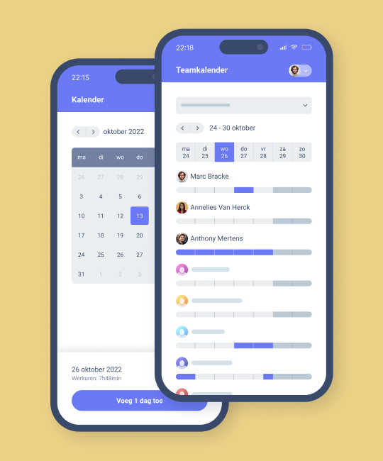Officient Self Service Controle voor Managers