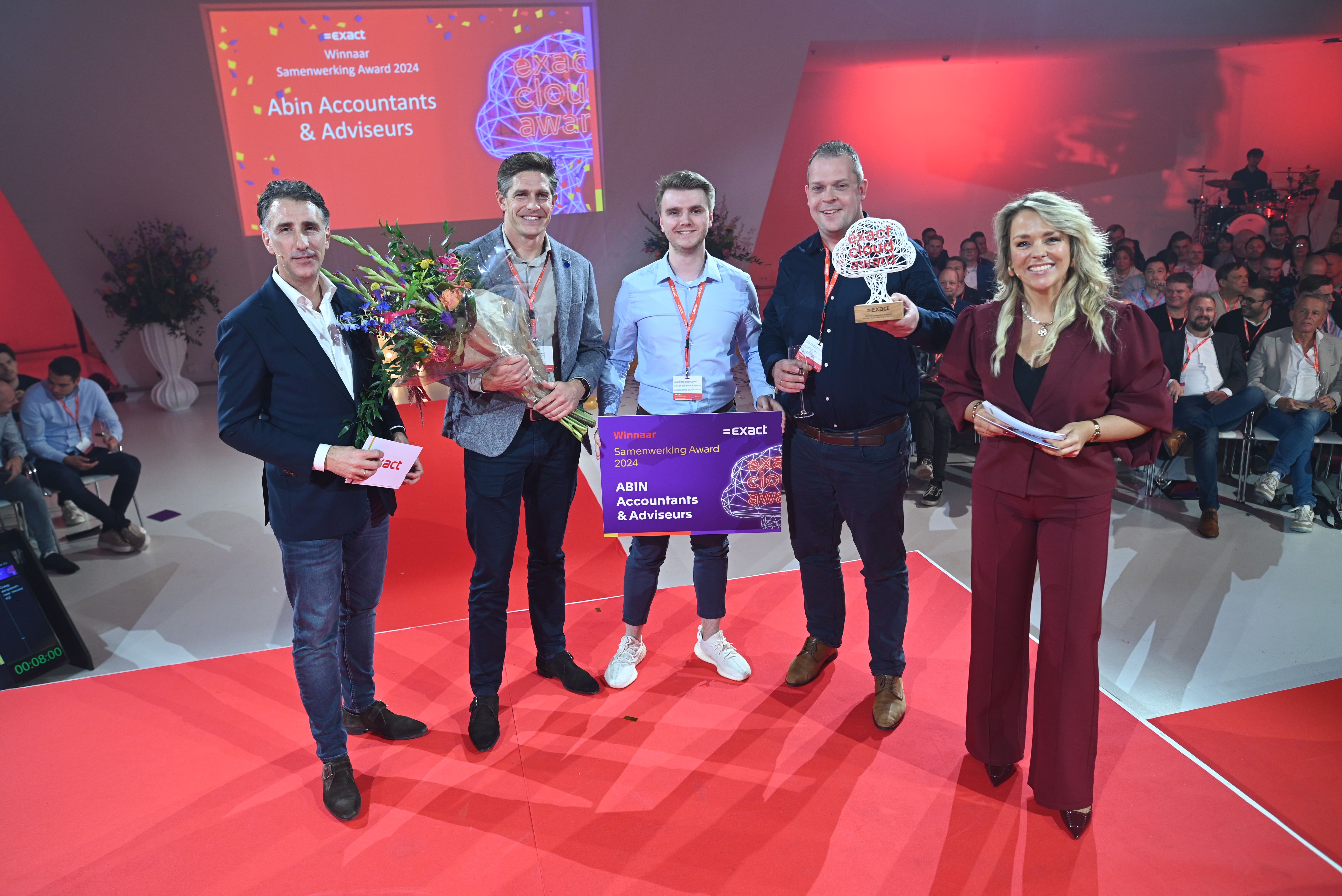 Exact crowd award Samenwerken Vandaag