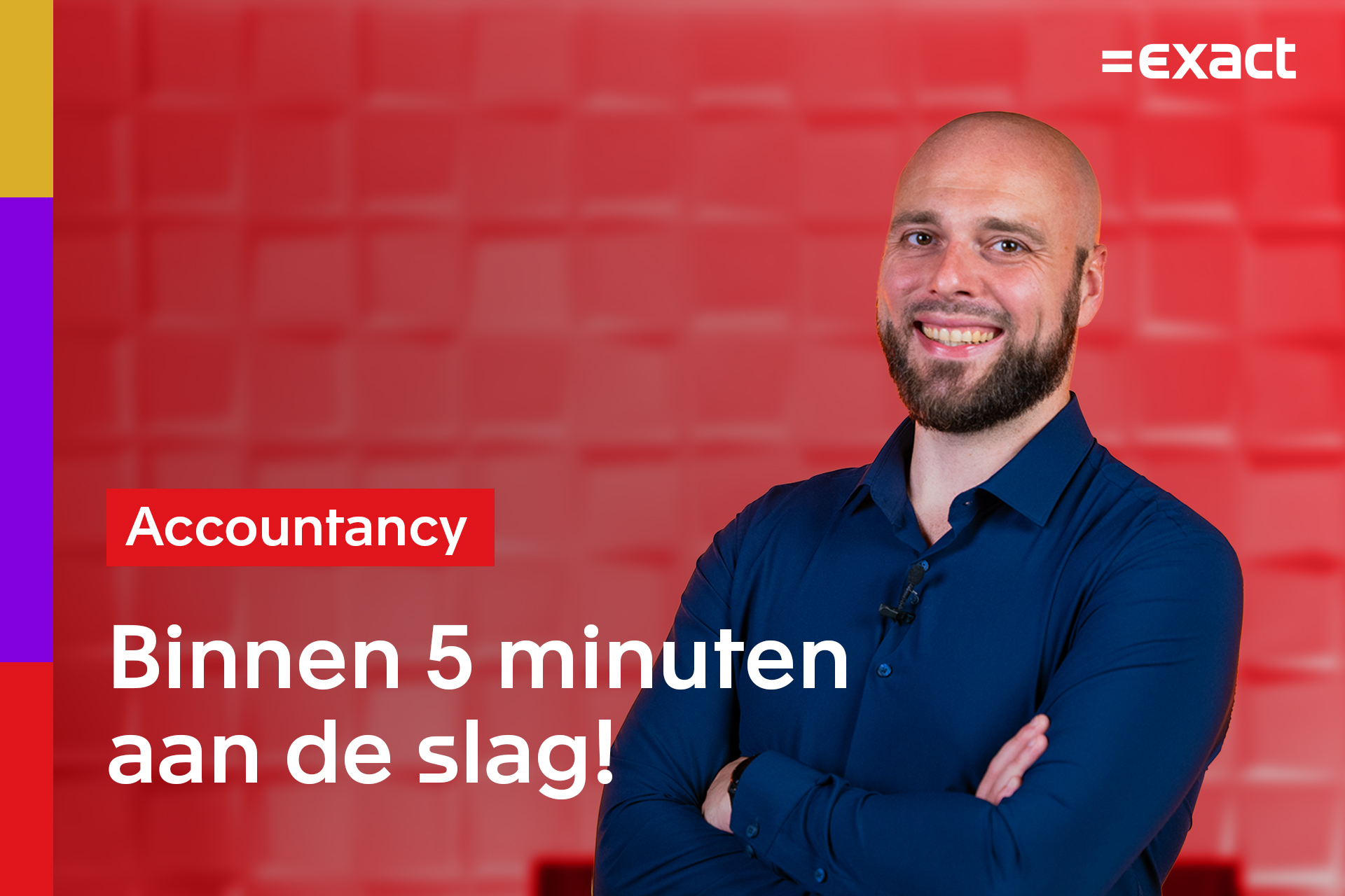 De Configuratiemonitor instellen in Exact Online Boekhouden