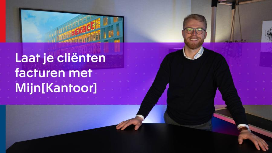 Laat je cliënten facturen in een handmomdraai met Mijn[Kantoor]