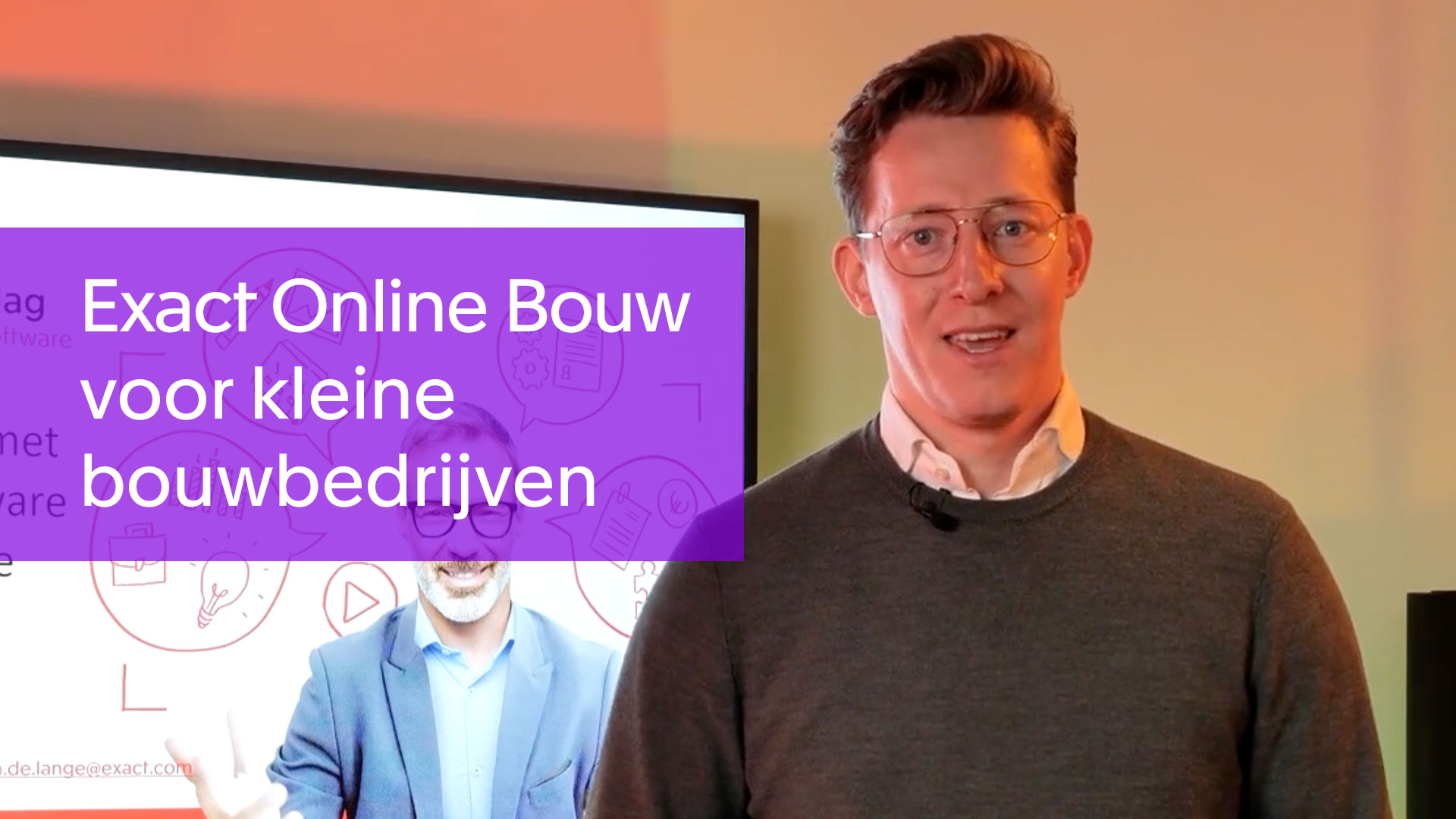 Maak kennis met de bouwsoftware in Exact Online