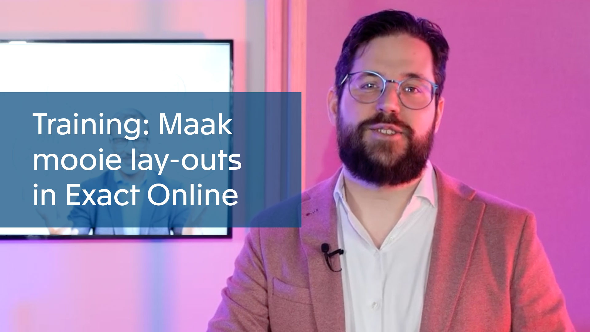 Training: Maak mooie lay-outs in Exact Online