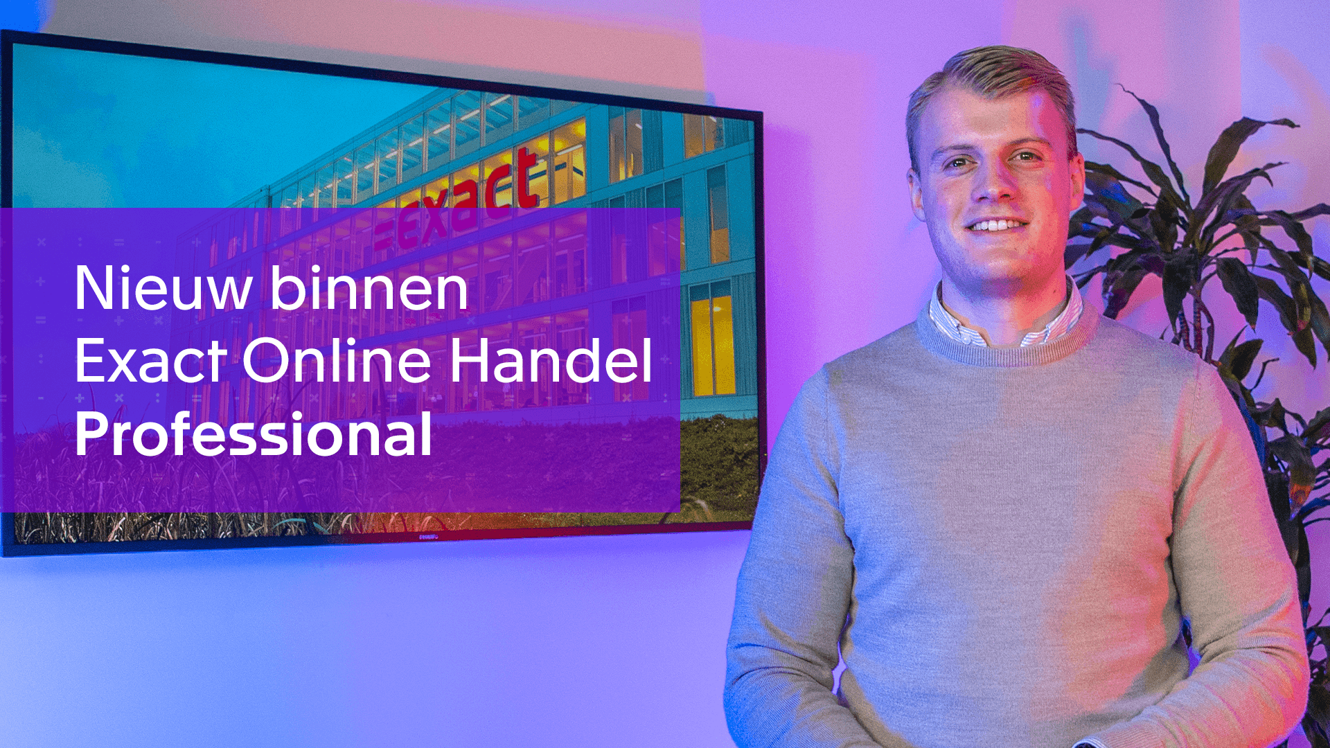 Nieuw binnen Exact Online Handel Professional 