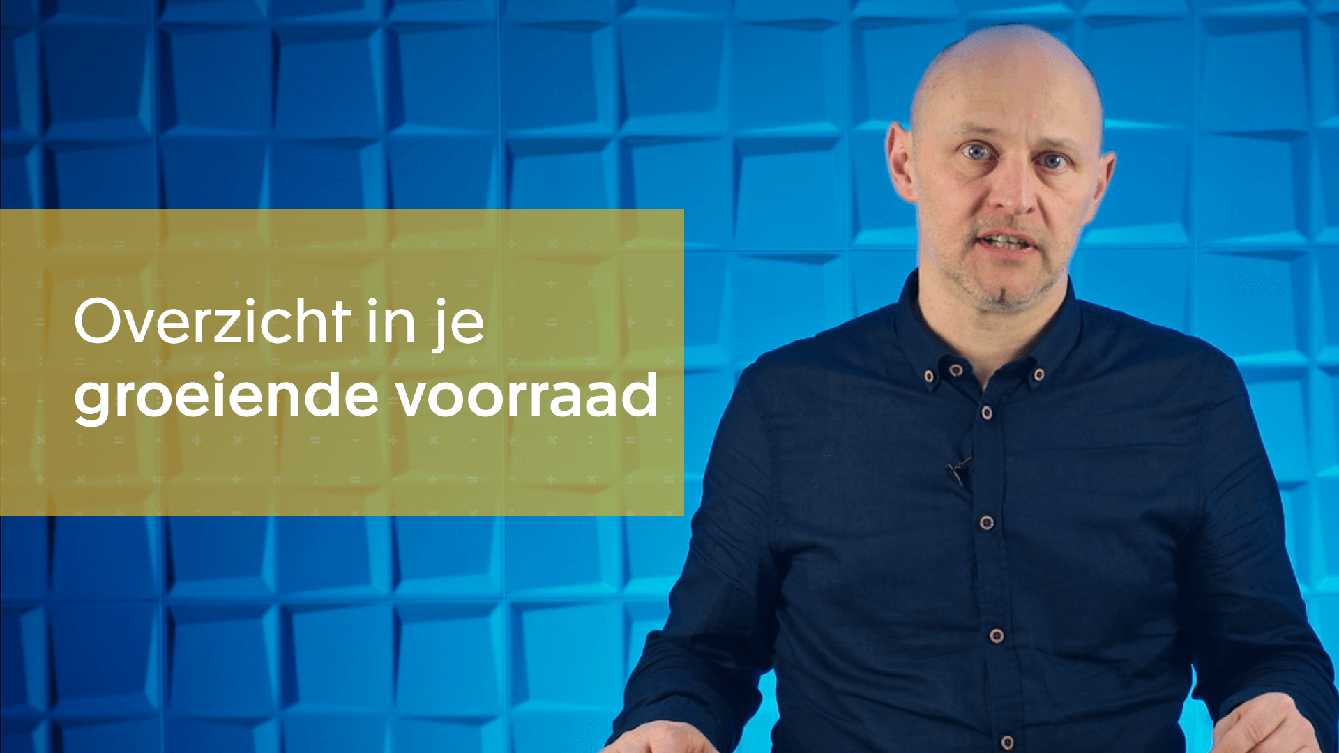 Overzicht in je groeiende voorraad