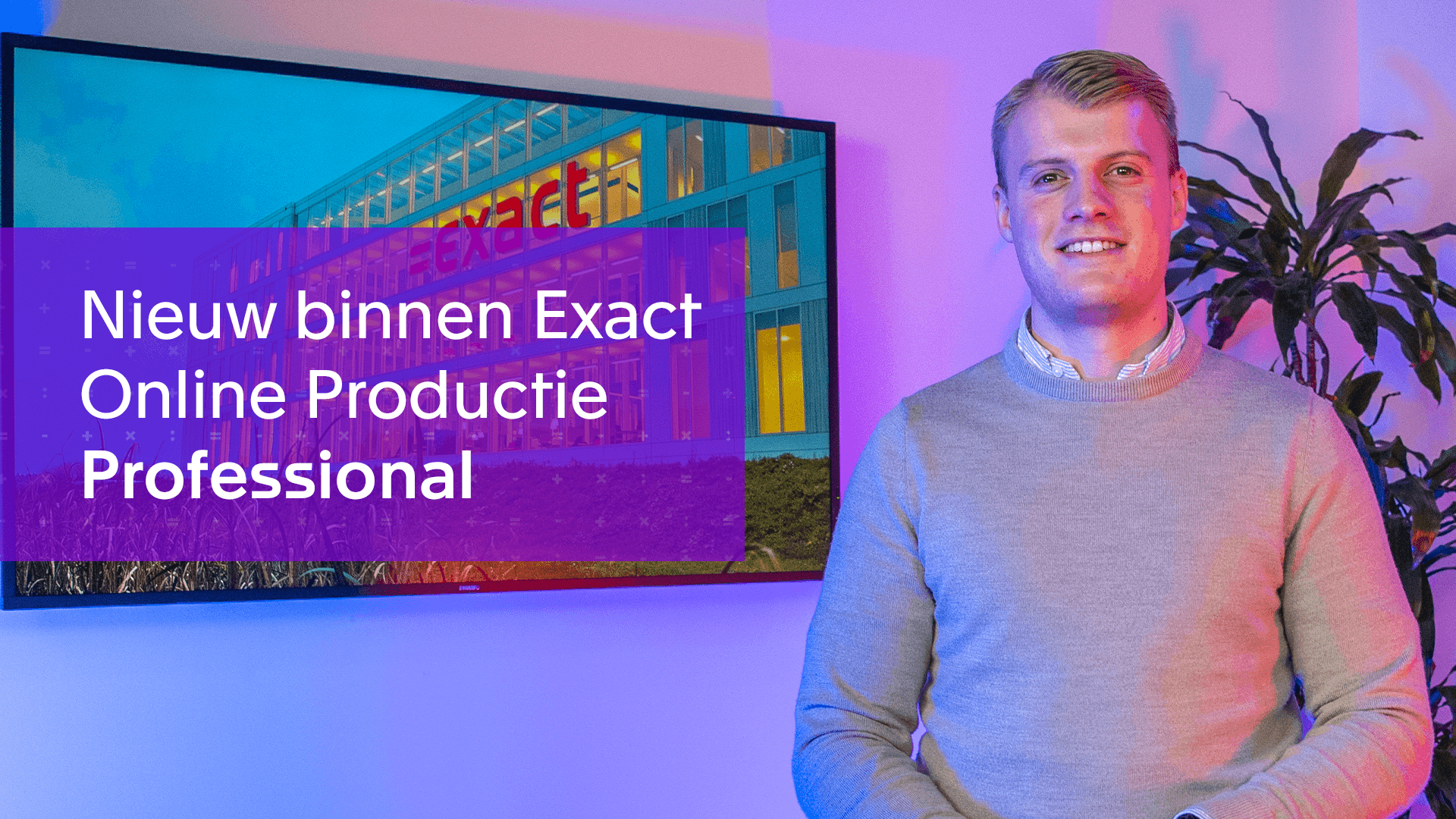 Nieuw binnen Exact Online Productie Professional