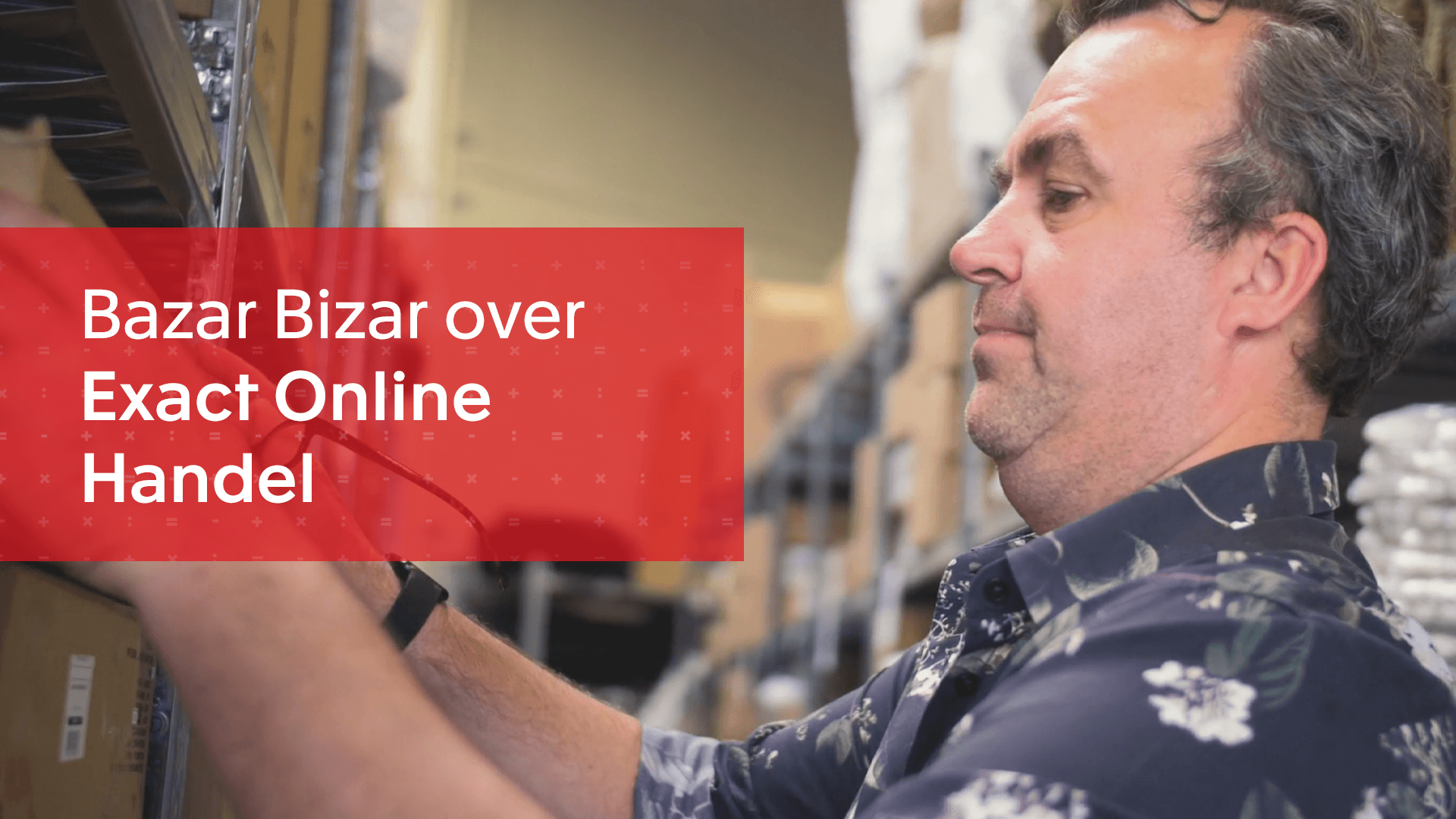 Bazar Bizar over Exact Online Handel