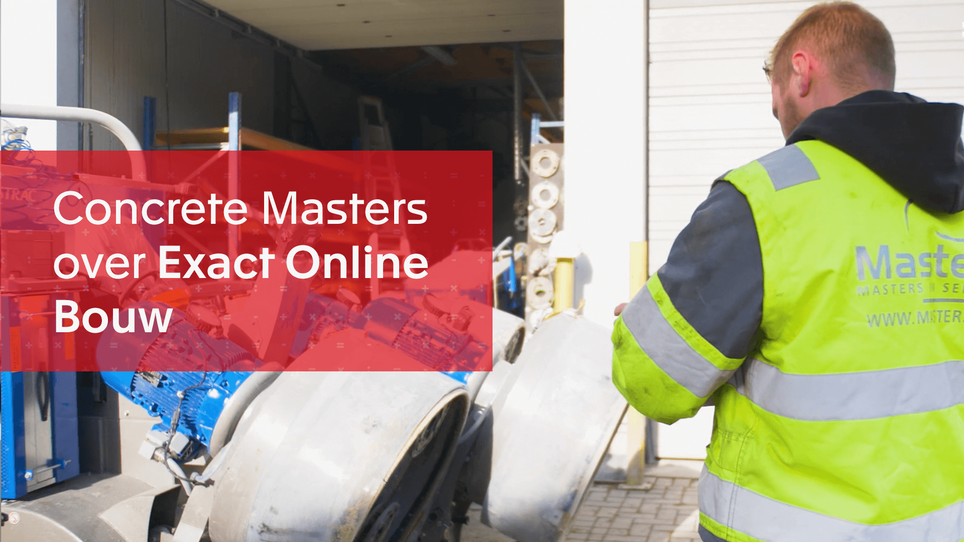 Concrete Masters over Exact Online Bouw