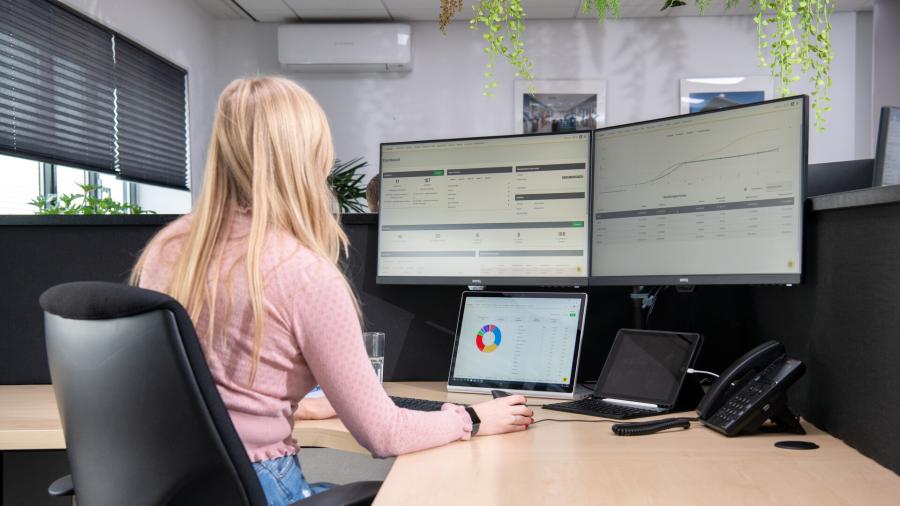 gestión empresarial con IoT y ERP