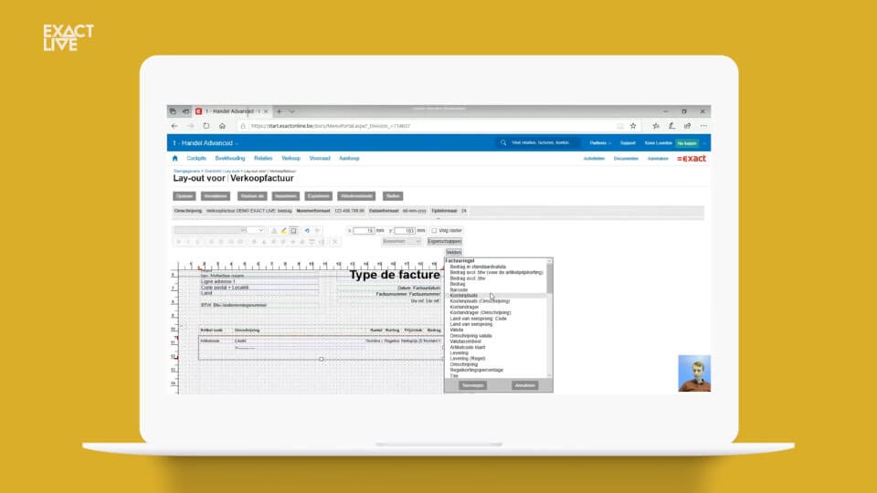 Artikeltoeslagen beheren in Exact Online Handel en Productie