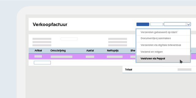 Automatische facturatie