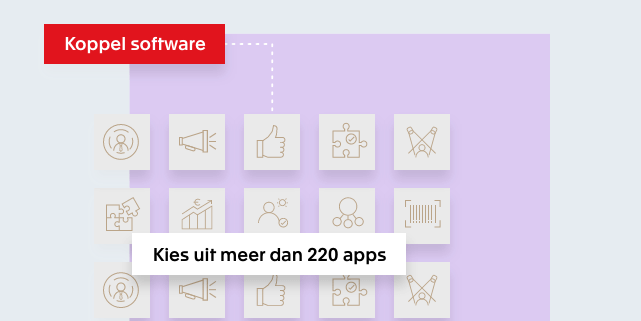 Koppelen met apps