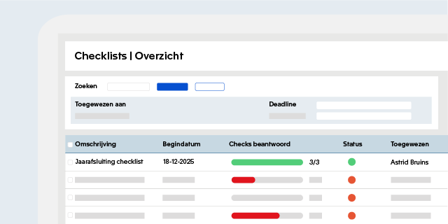 Uniforme periodeafsluiting (Smart closing)