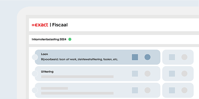 Digitale verwerking van alle aangiftes