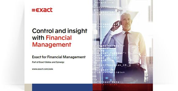 Brochure: Exact for Finance