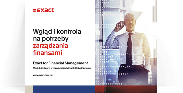 Broszura: Exact dla finansów