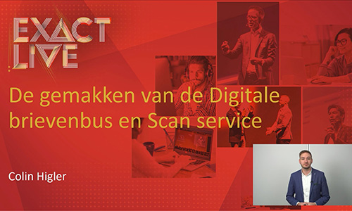 Exact Live - De gemakken van de digitale brievenbus & scan service