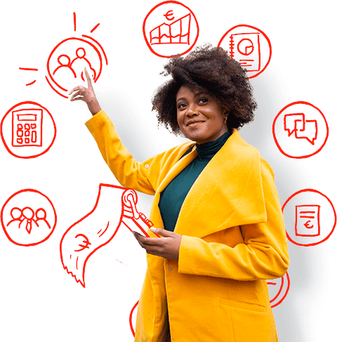 Accountancy oplossingen cirkel