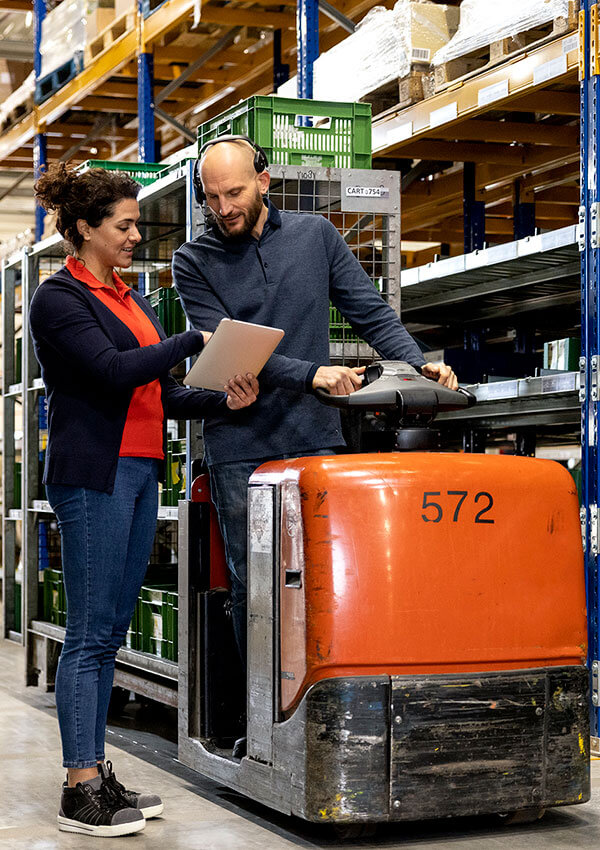 Logistieke goederenstroom