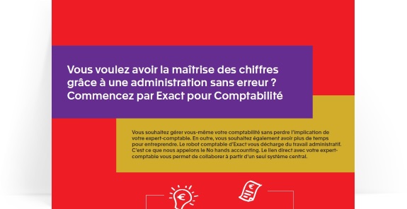 Infographie: Exact pour Comptabilité