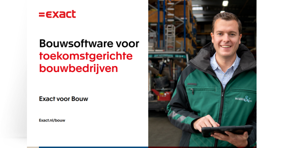 Brochure: Bouwsoftware voor toekomstgerichte bouwbedrijven
