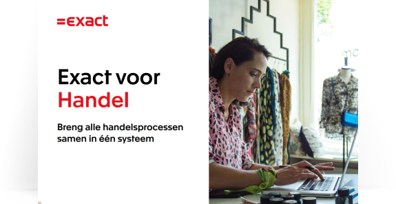 Brochure Exact voor Handel