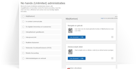 Online Mijn [Kantoor] training voor jouw klant