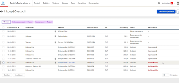 Video: Inkoopfacturen