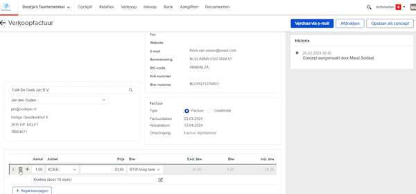 Video: Verkoopfacturen