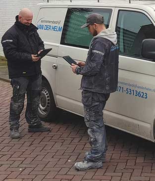 Aannemersbedrijf van der Helm over Exact bouw7