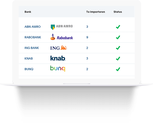 Koppel ons boekhoudprogramma met je bank