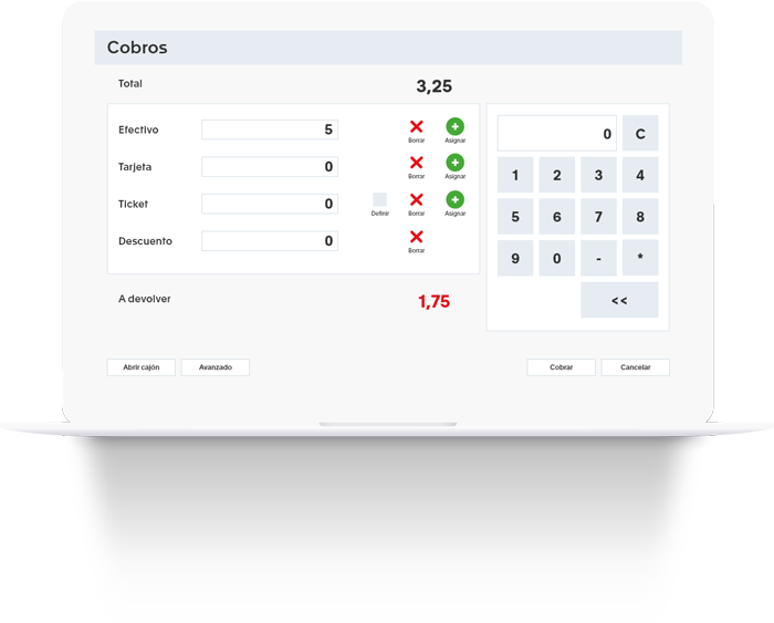 Gestión de Ventas por Mostrador (TPV)