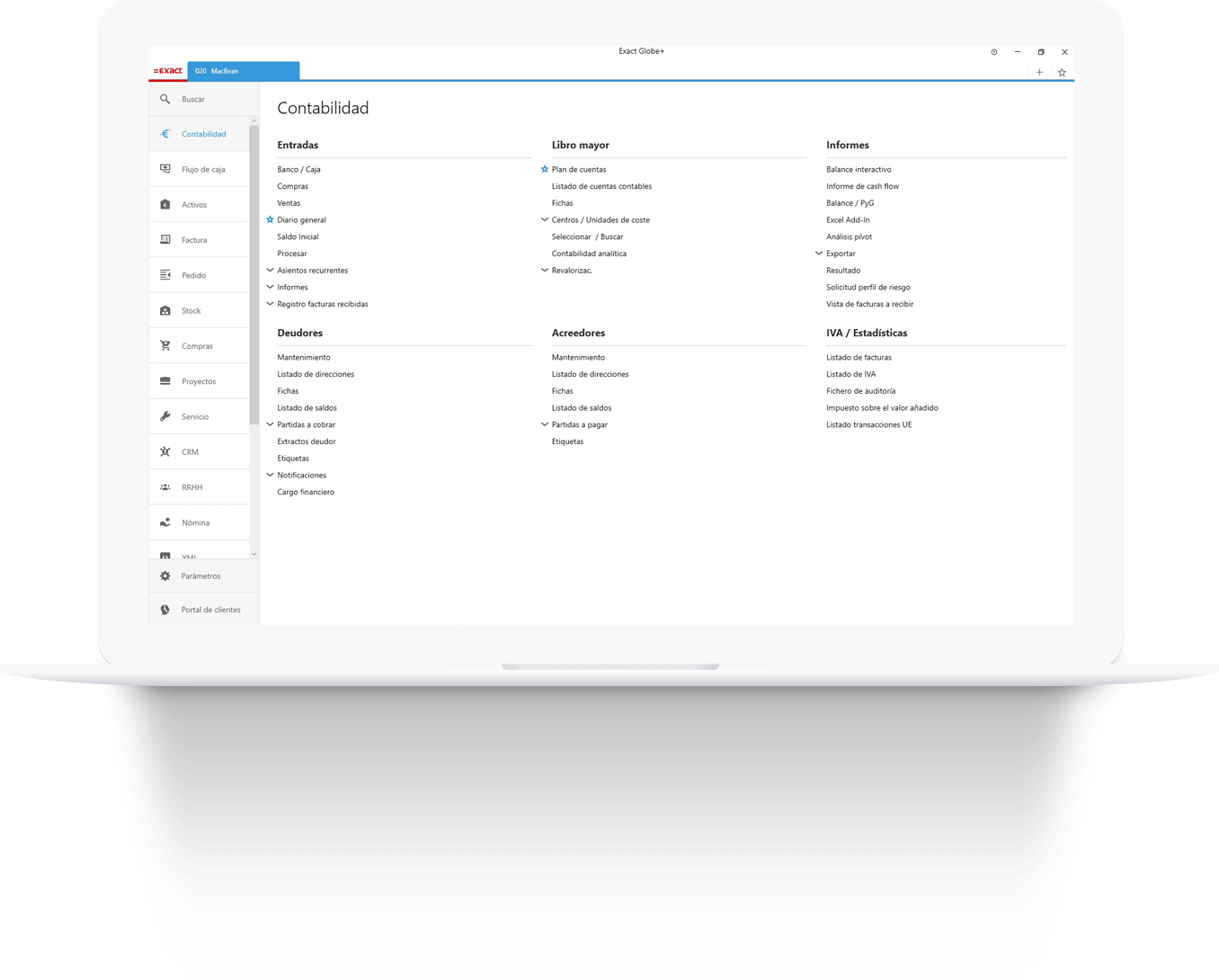 Globe plus navegación