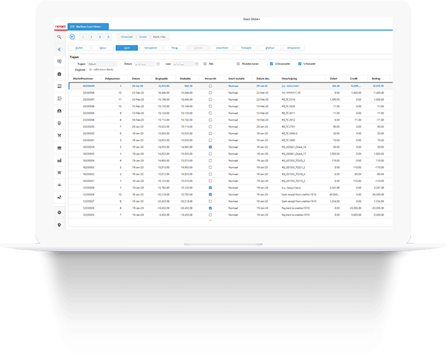 Razendsnelle implementatie van Exact Globe+