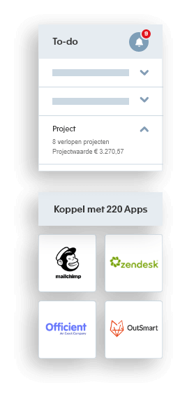 Koppel apps aan je uren en facturatie software