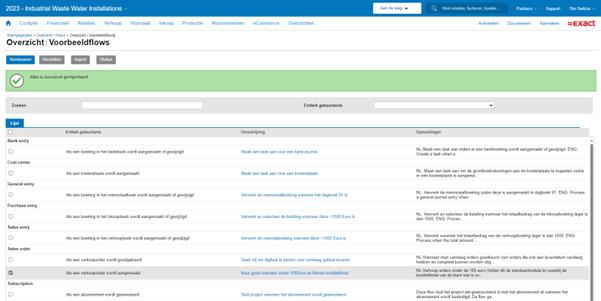 Business software